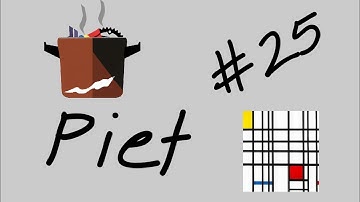 Programming with Abstract Art in the Piet Language