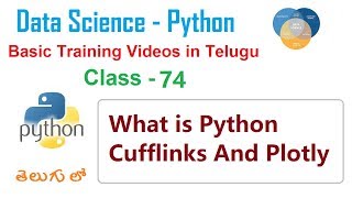 Python Ds In  Plotly AND CUFFLINKS iplot 01 in Telugu | Cufflinks in Python | VLR Class - 74
