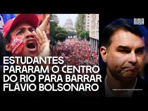 🔥Historic: students shut down downtown Rio for the third day, from Candelária to Cinelândia🔥