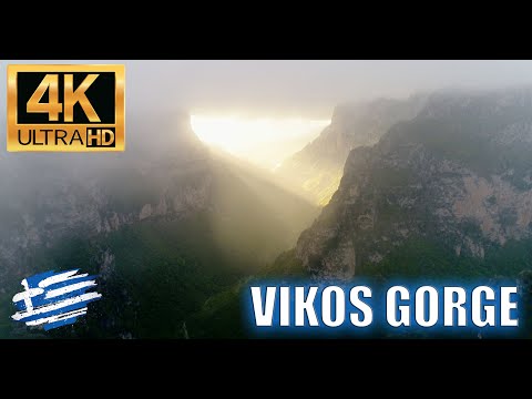 Vikos Gorge | Greece Aerial 4K 🇬🇷  Cinematic Drone Video