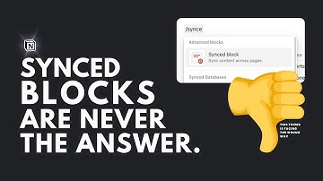 sync anything in Notion without synced blocks