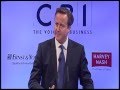 In Full David Cameron S Speech To The CBI S Annual Conference