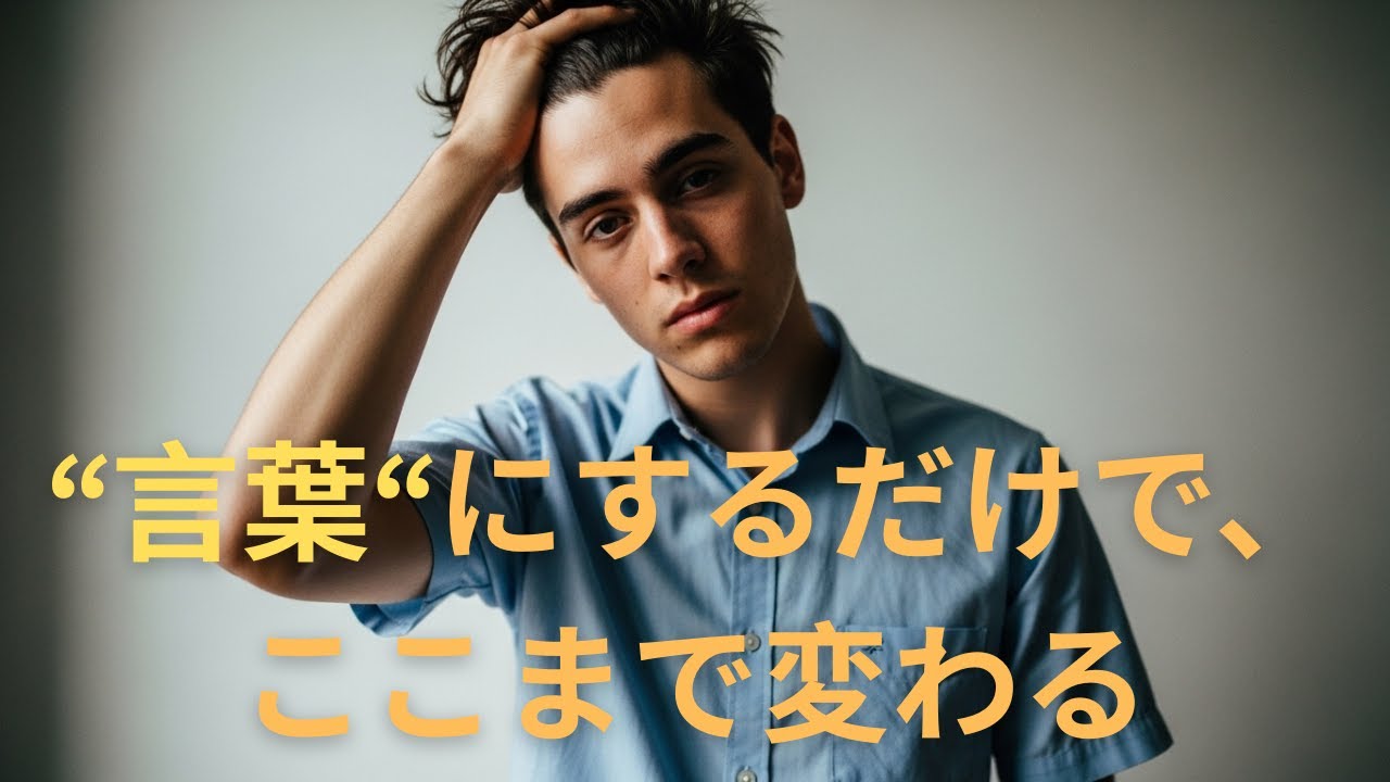 モヤモヤを言語化すると楽になる理由