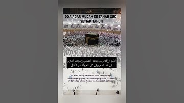 Doa Agar Bisa Berangkat ke Tanah Suci#shorts