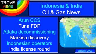 INDONESIA & INDIA O&G News Jan 2023