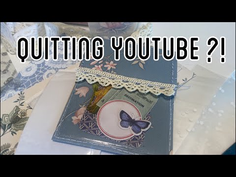 Let’s make one last order : wallpaper pouches & quitting YouTube