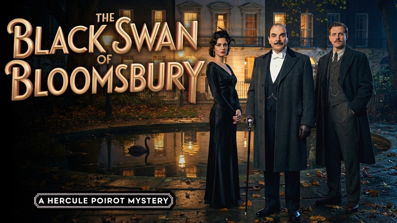 The Black Swan of Bloomsbury | A Hercule Poirot Mystery