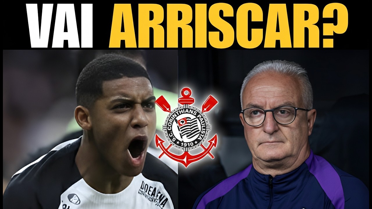 TIME MISTO HOJE?! Dorival vai ARRISCAR a classificação do Corinthians no Paulistão!