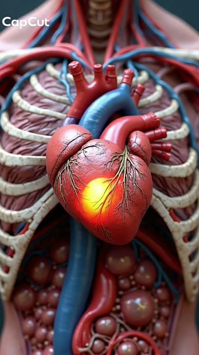 دقات قلب الإنسان رسم بالذكاء الاصطناعي #القلب #النبض #الدم #صدر_الإنسان #الشرايين #الأوعية_الدموية