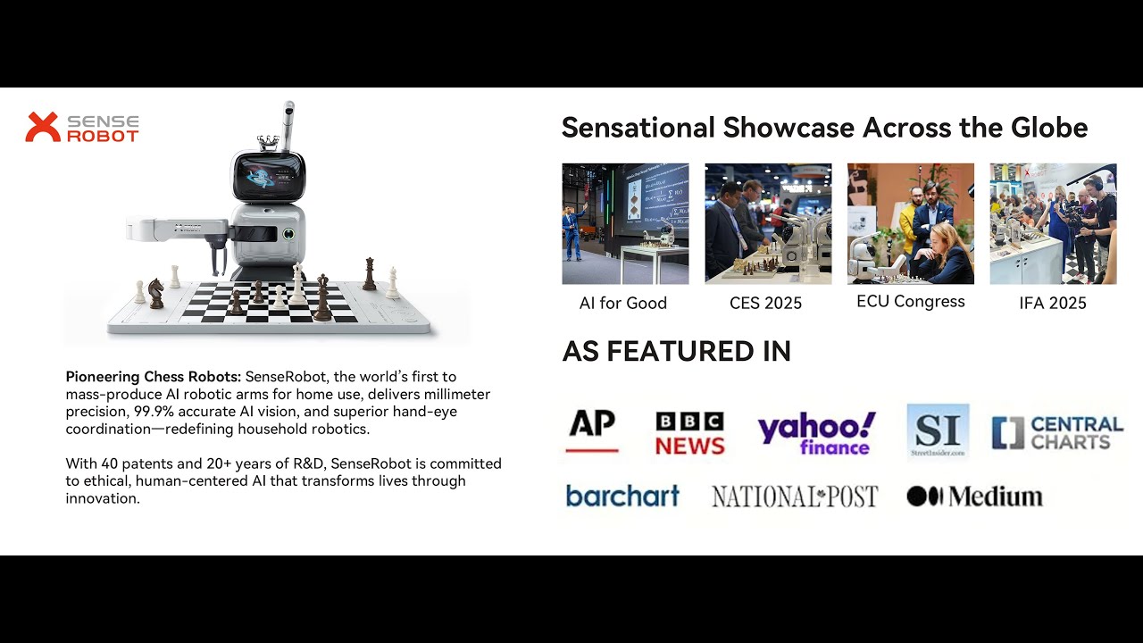 SenseRobot Chess – Der intelligente Schachroboter für jedes Niveau