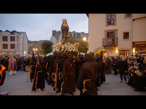 La Dolorosa abre las procesiones de la Semana Santa de Ponferrada