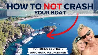 S3#49. How to NOT CRASH your Boat! P52 Update - Automatic fuel Polisher + Leopard 45 Med Cruising by Barefoot Doctors Sailing 5,444 views 4 months ago 20 minutes