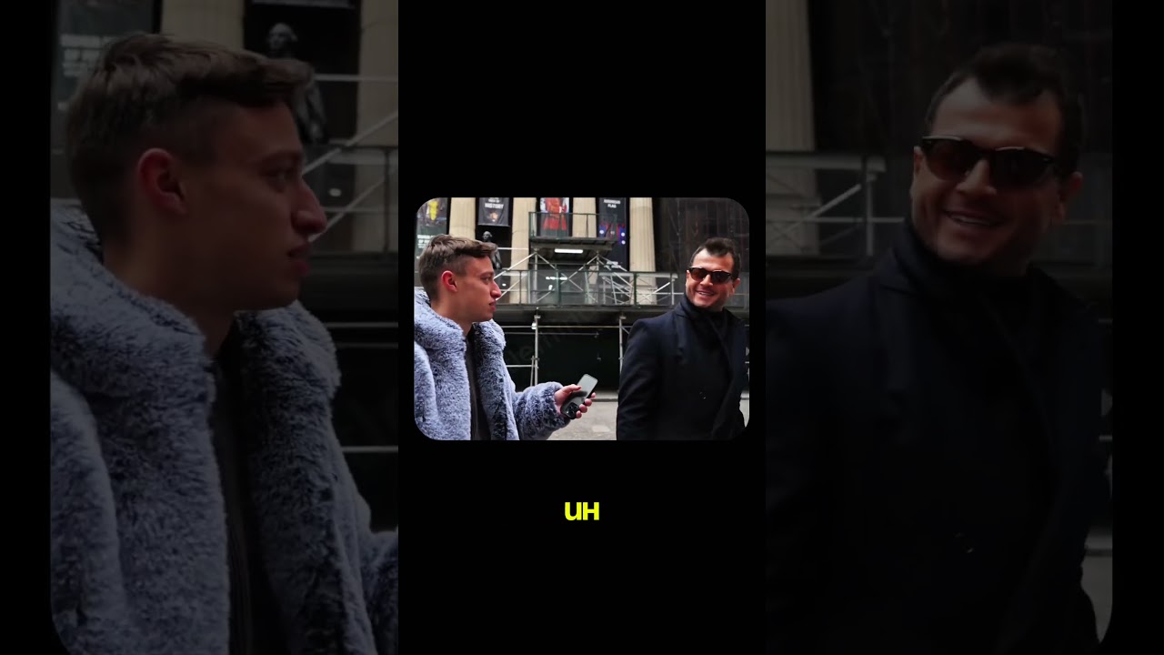 Asking Wall Street Millionaires for An Interview 