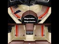 Full Set Best Auto Accessories - Custom  Double Layer Car Floor Mats Installation