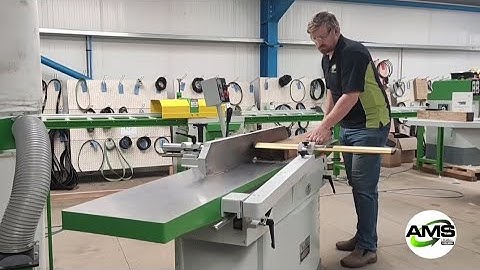 Overview video of Wadkin Bursgreen Surface Planer