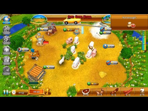 Farm Frenzy 4 (Iu0027m Level 8) only GOLD Walkthrough Gameplay Веселая ферма 4 (Я Уровень 8) Золото