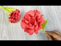 Membuat bunga Mawar dari kertas | Flower rose paper DIY | Rose for Valentine day | Mawar dari kertas