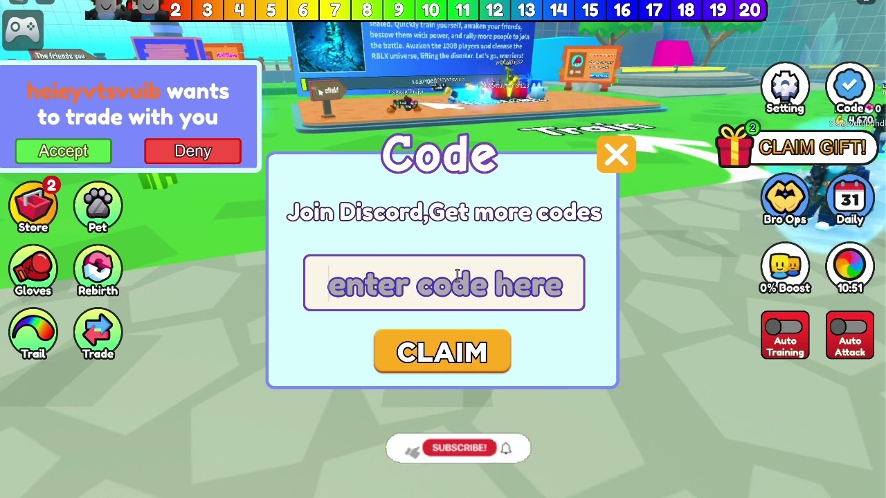 [🤝UPD6!]Bro Ops Simulator Punch Wall Codes Wiki | 27 Working Codes