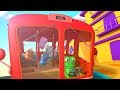 Mad Beans | eat the red bus | wheels on the bus | nursery rhymes for kids