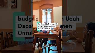 40ribuan Udah Dapat Paket Ramen Berdua! #viralvideo #shortsviral