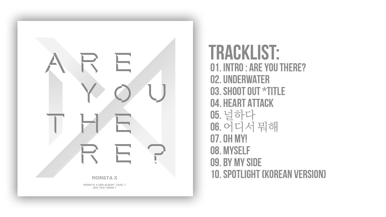 ARE YOU THERE? MONSTA X 2nd album TAKE.1 