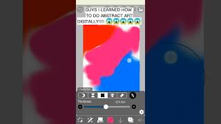 i learned how to abstract art + digitally!