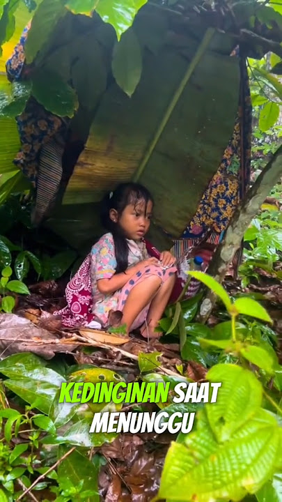 momen sedih ketika bertemu dengan gadis kecil ditengah hutan ‼️ #sedih #nangis #gadiskecil #hutan