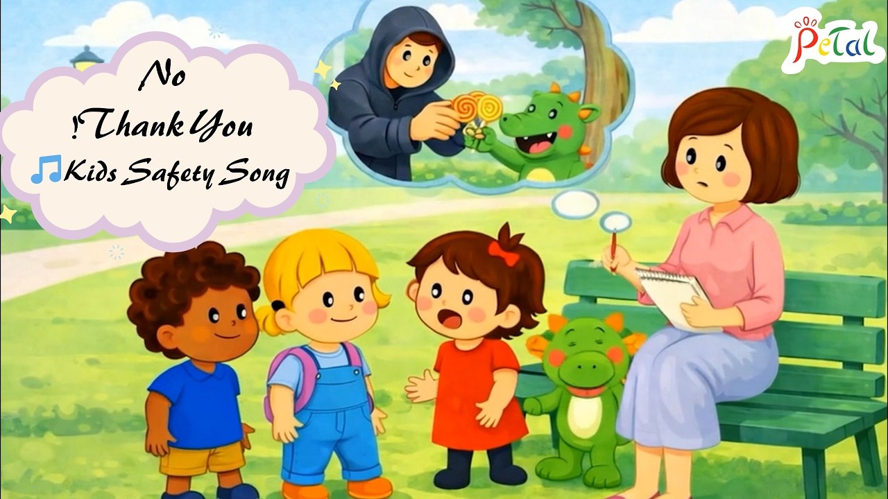 No, Thank You! | Kids Safety Song 🎵