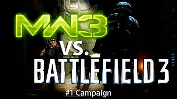 Battlefield 3 vs Mw3 Commentary part 1