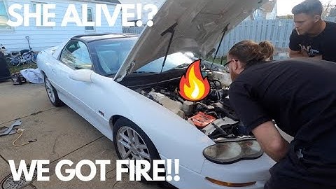 LS SWAPPED V6 4TH GEN F-BODY CAMARO GETS SOME LIFE!!