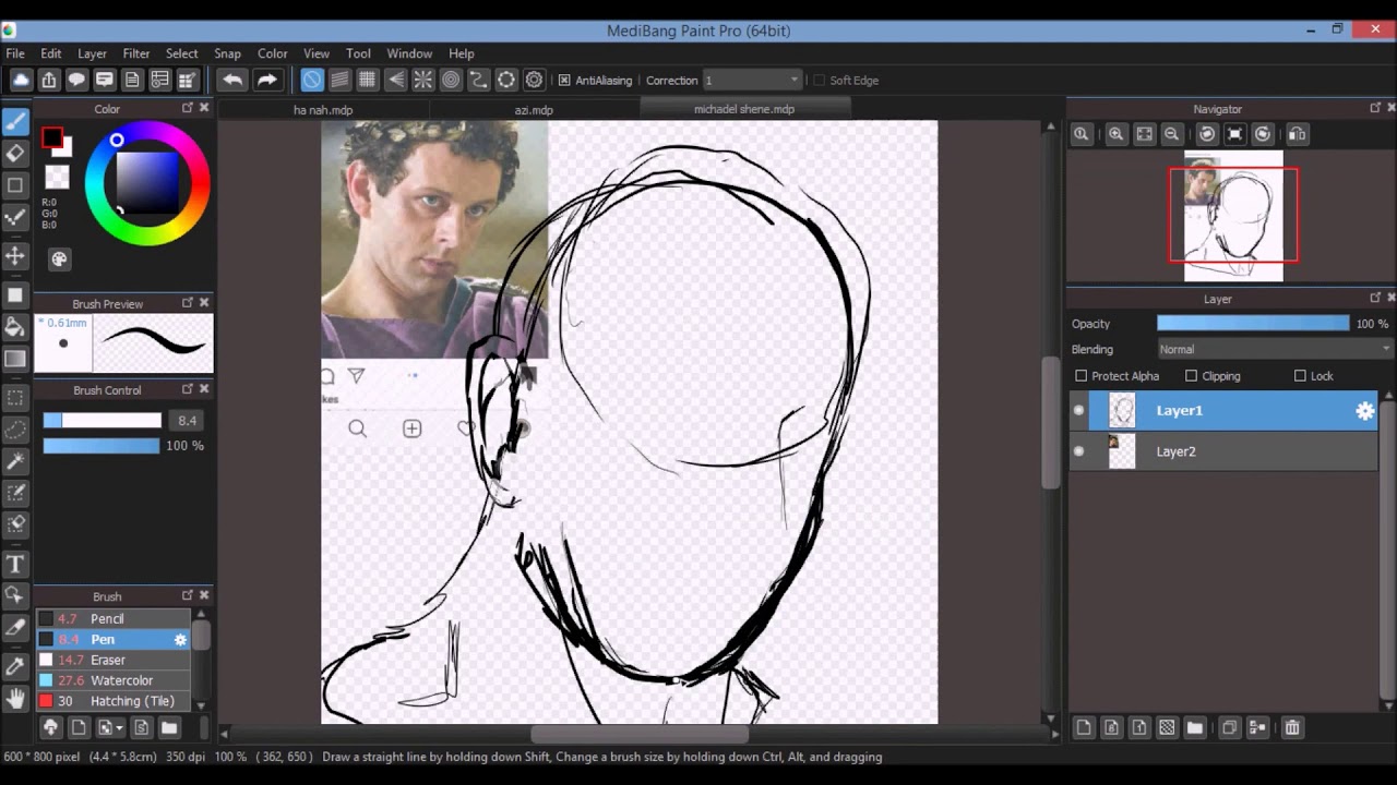 Michael Sheen// Speedpaint