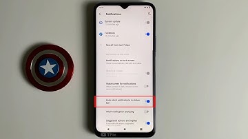 Hide silent notifications in status bar on Vivo Y51 Android 11