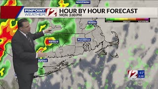 Wpri 12 Weather Forecast 52724 Fog Shower Today Showers And Tstorms Tonight