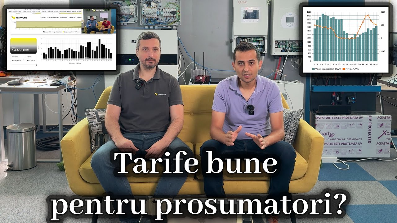 Ce tarife are Yellowgrid pentru prosumatori?