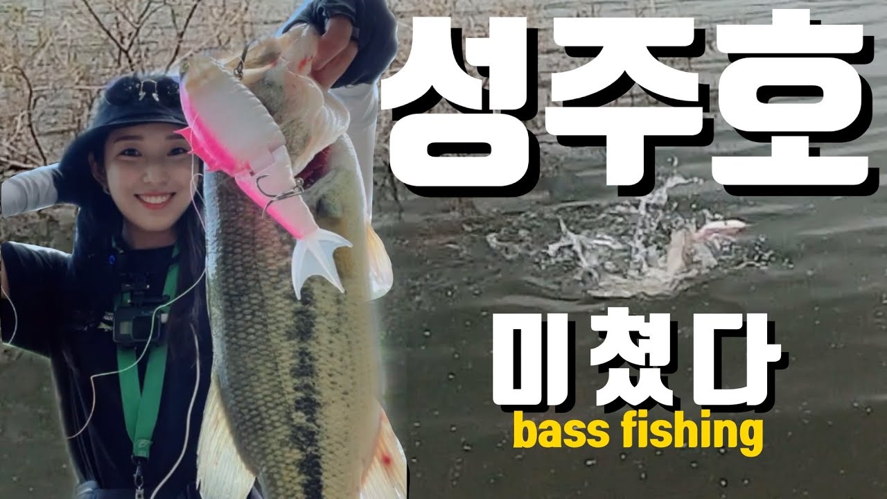 [SUB]배스 성주호 미쳤다!!! 빅베이트 낚시 이맛에 배스낚시하지 #bass #bassfishing #fishing #バス釣り