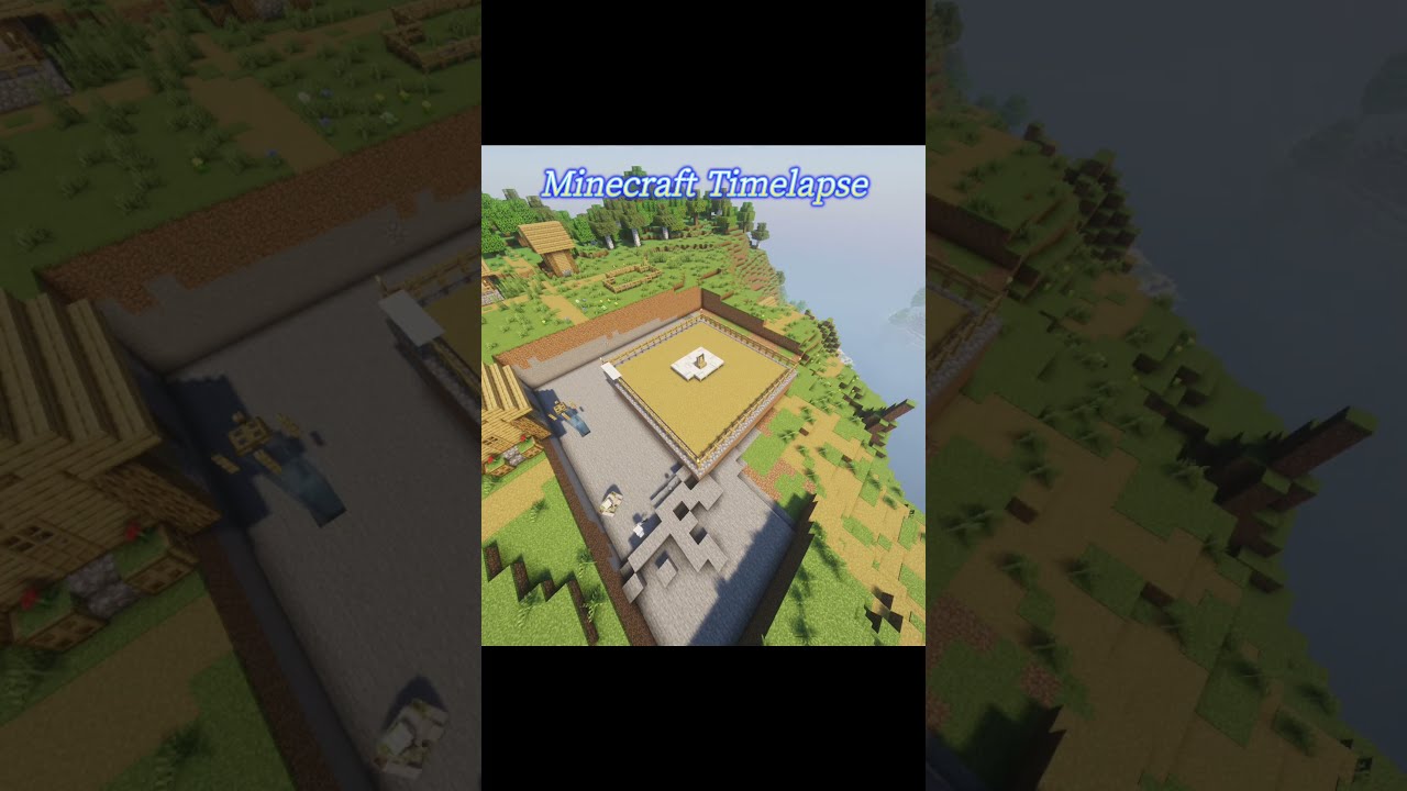 整地してきた…⁉️【Minecraft】Timelapse