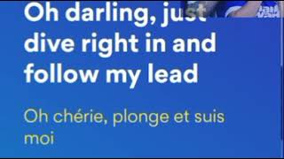 Ed Sheeran PERFECT anglais-français(lyrics) parole