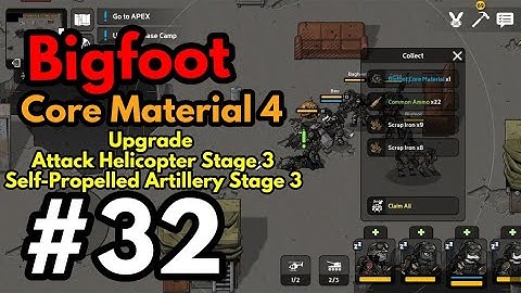 Bad 2 Bad Apocalypse #32 Bigfoot Core Material 4/ Upgrade Attack Helicopter/Self-Propelled Artillery