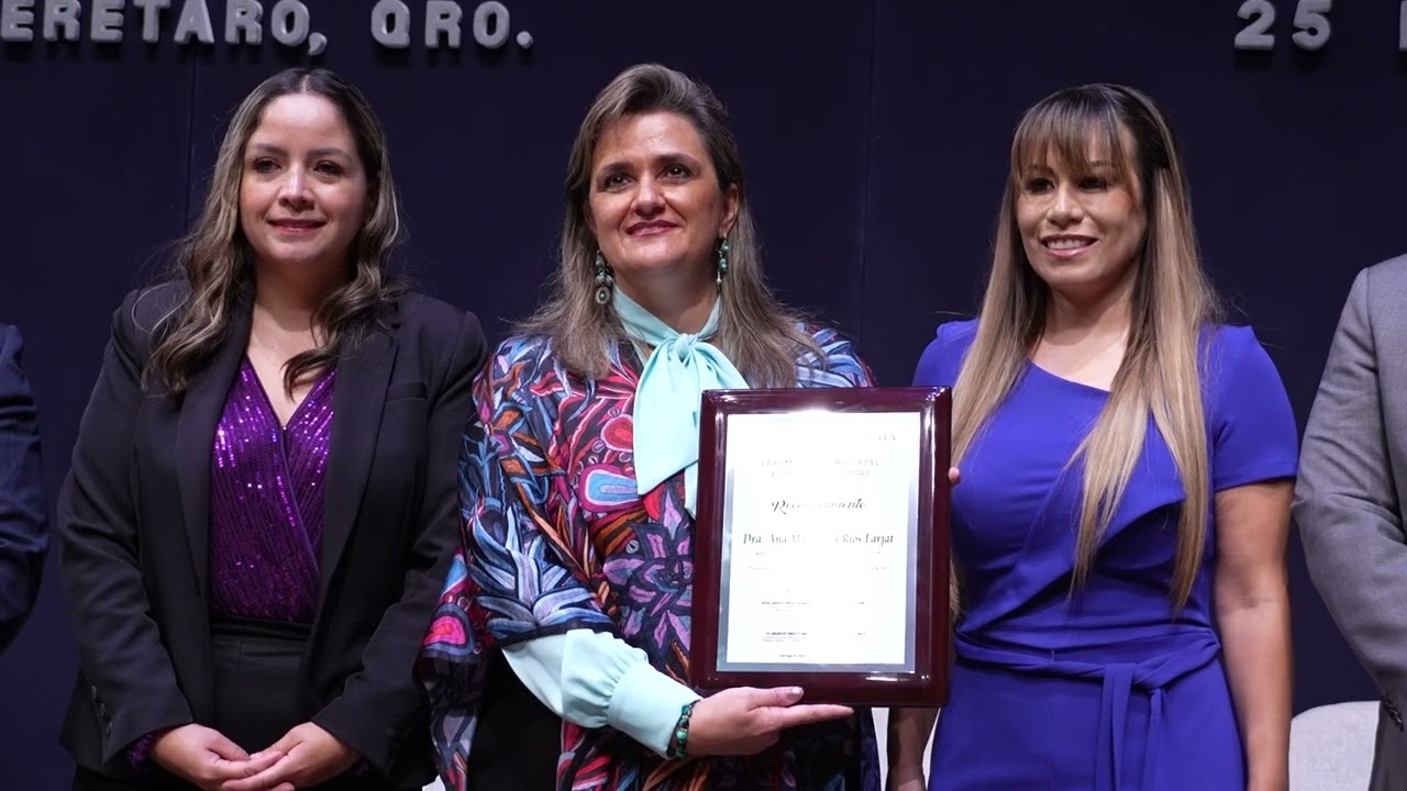 Video - Reconoce Gobernador a la Ministra Ana Margarita RÃos Farjat