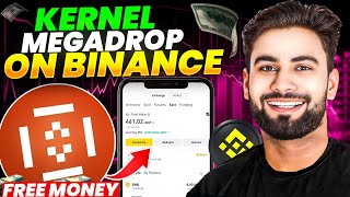 Kernel : Megadrop on Binance | Step By Step Process | Vishal Techzone