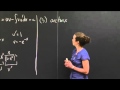 Finding u and v' When Integrating by Parts | MIT 18.01SC Single Variable Calculus, Fall 2010