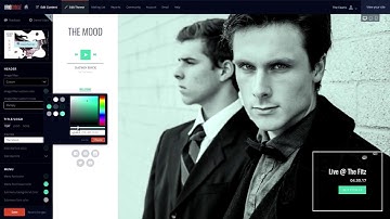 How to use image filters on your Bandzoogle website