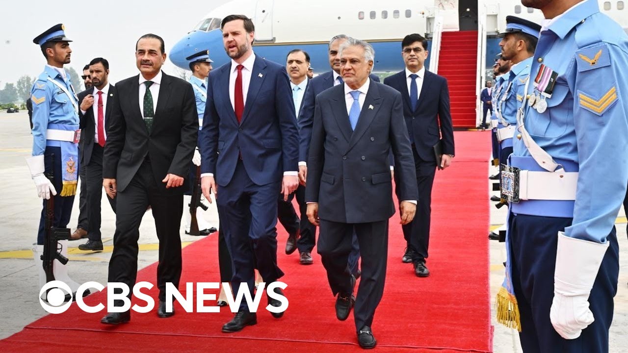 Live Coverage: Vance meets with Iranian officials as Trump says he's "clearing out" S