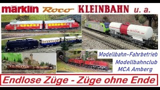 Modellbahn Märklin und andere Marken -  Fahrbetrieb beim Modellbahnclub MCA Amberg - Part 26