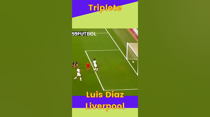 Insuperable el HACK TRICK de Luis DIAZ Liverpool #futbol  #luizdiaz