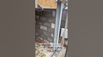 Blockwork #subcribe #bricklayer #bricklaying #work #brickwork #building #brick #satisfying