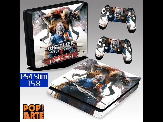 PS4 Slim Skin - Mortal Kombat 1 - Pop Arte Skins