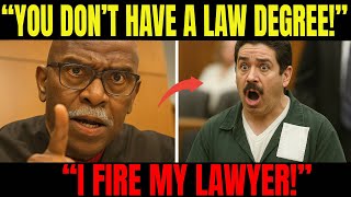 Defendant Tries To FIRE His Lawyer… Judge SNAPS: “You Don’t Have A Law Degree!”