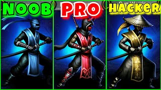 NOOB vs PRO vs HACKER - Ninja Warrior (Platform adventure game) screenshot 4