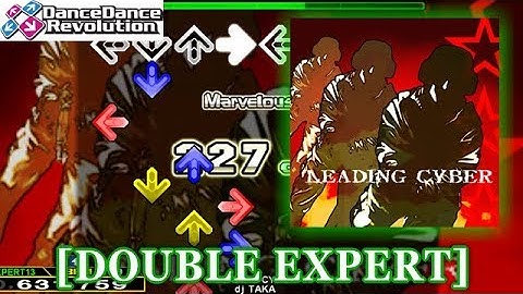 【DDR 4th】 LEADING CYBER [DOUBLE EXPERT] 譜面確認＋クラップ